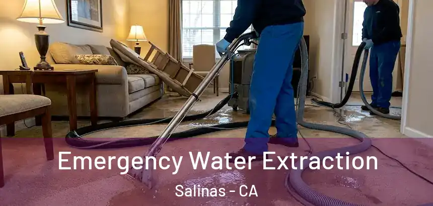  Emergency Water Extraction Salinas - CA